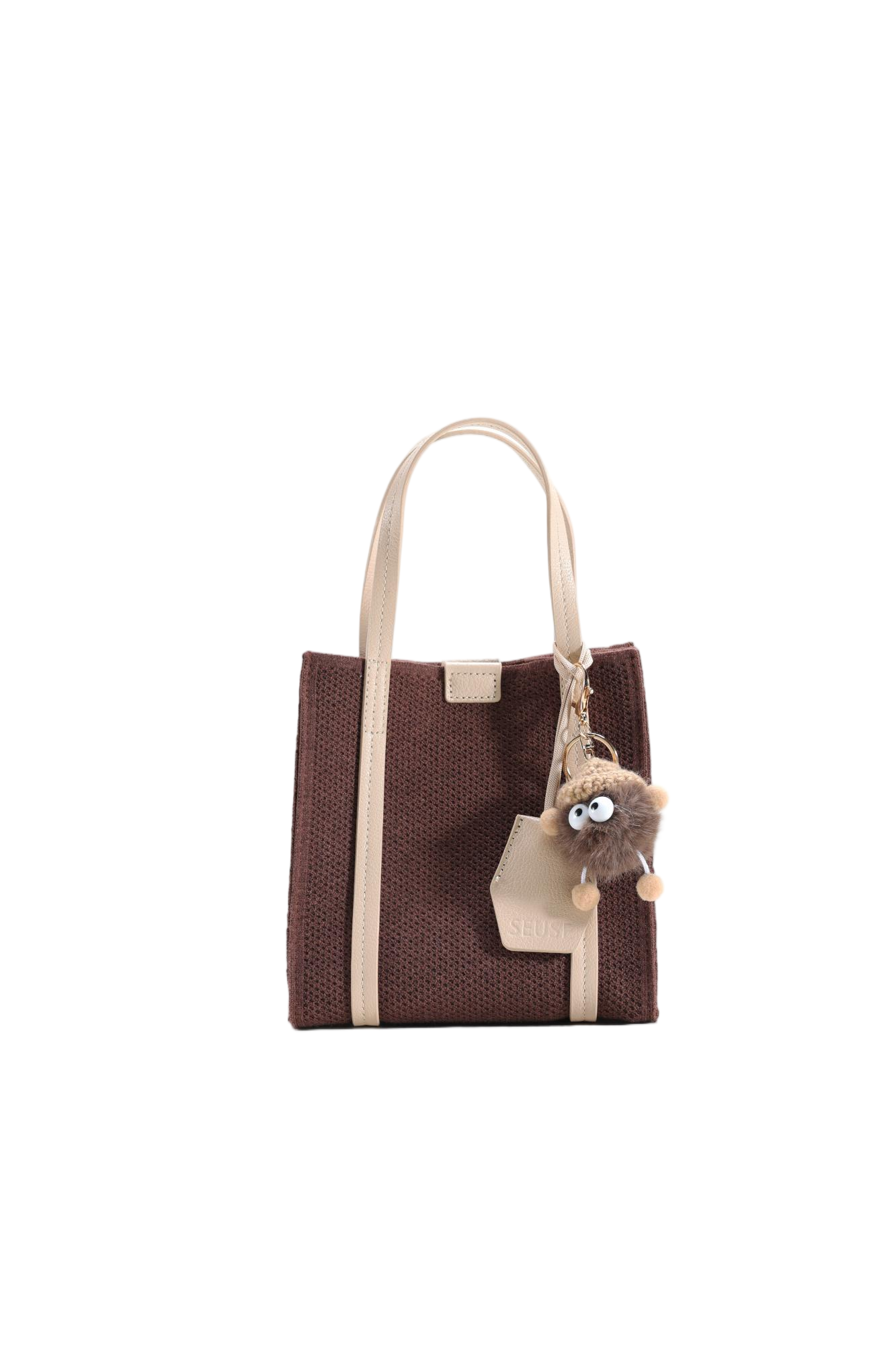 SEUSE woven leather mini handbag