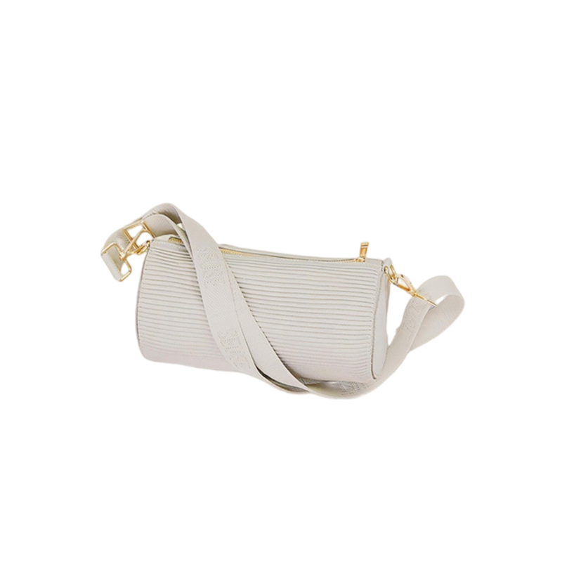 [SEUSE] Large Capacity Commuting Quality Simple and Versatile Elegant Tulip Bag Slim Shoulder Crossbody Bag