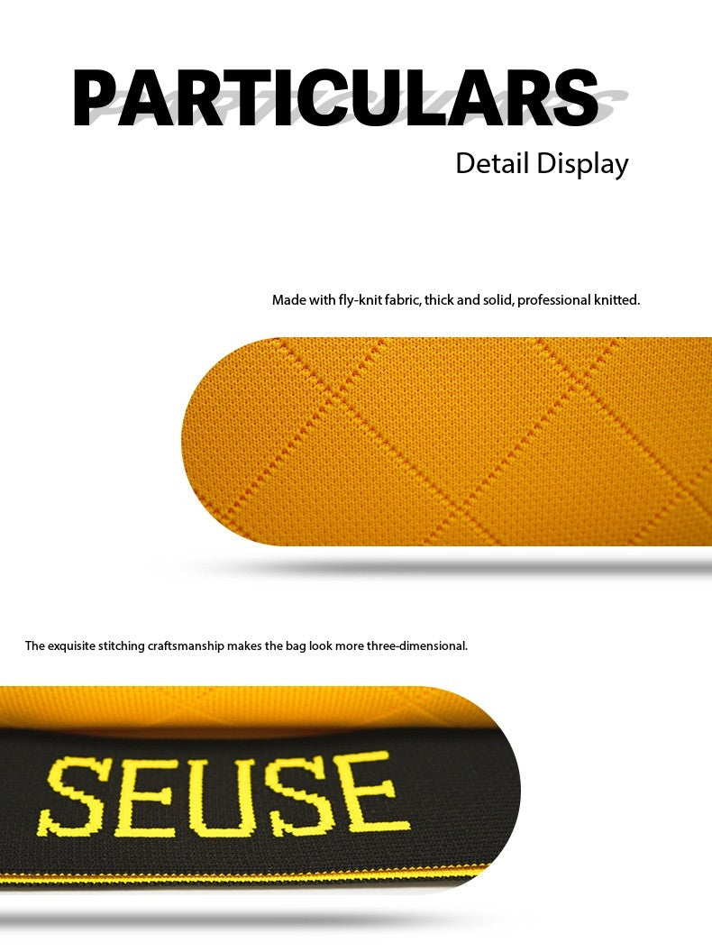 SEUSE Shoulder Bag Casual Leisure Bag High-end Woven Sports Sling Bag Fashionable