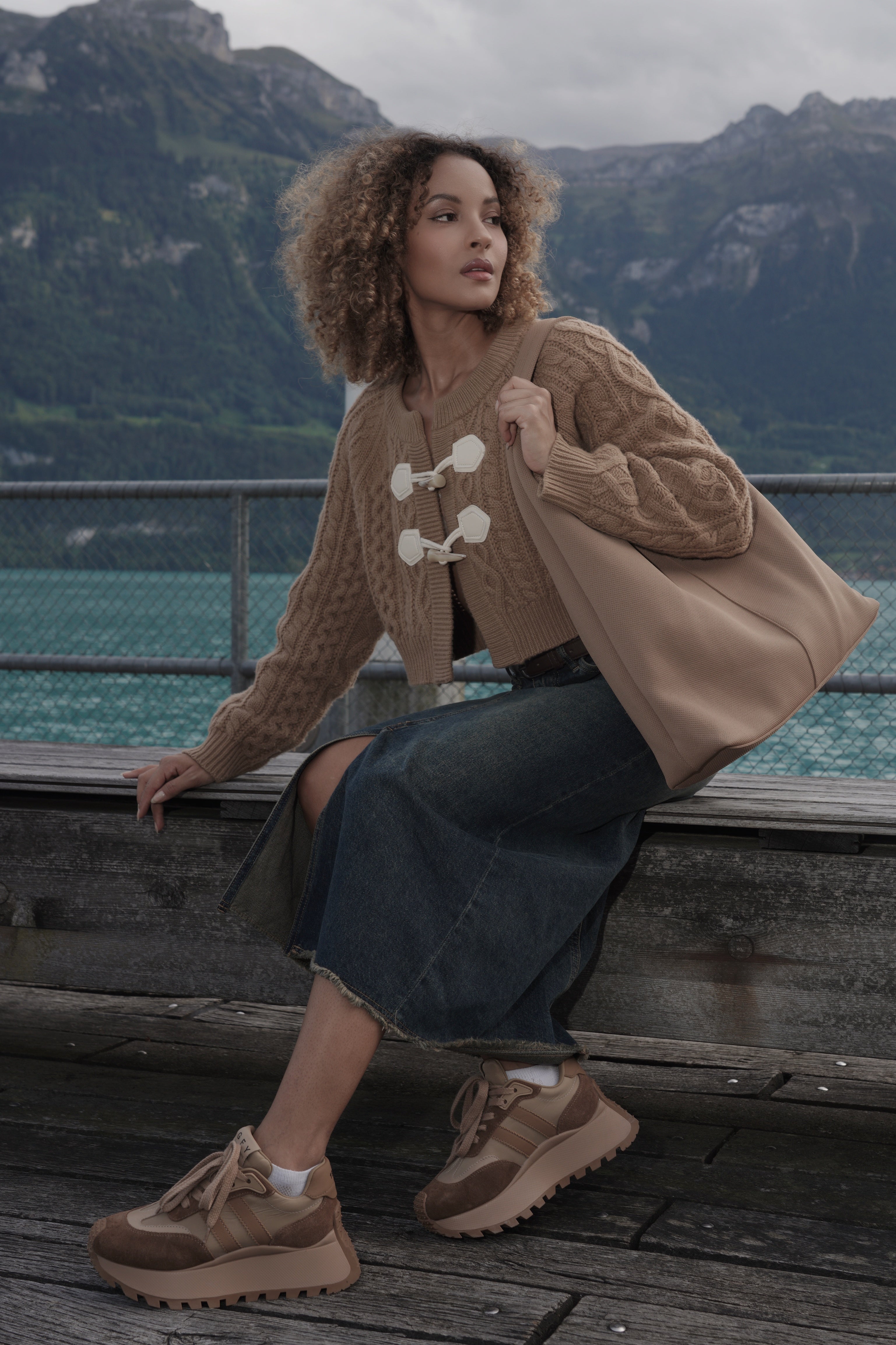 SEUSE Fashion Handbag Shoulder Crossbody Bag Clutch Set for Women's Lazy Style